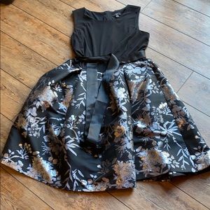 R & K women’s dress with ribbon belt